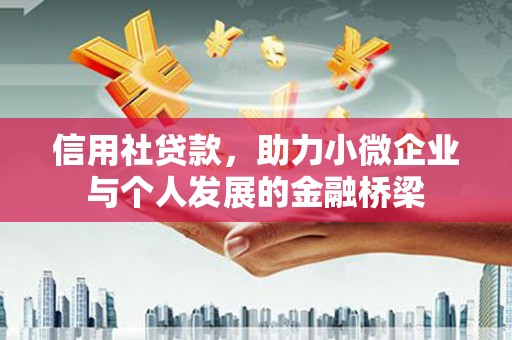 氹仔岛信用社贷款，助力小微企业与个人发展的金融桥梁