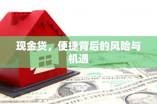 氹仔岛现金贷，便捷背后的风险与机遇