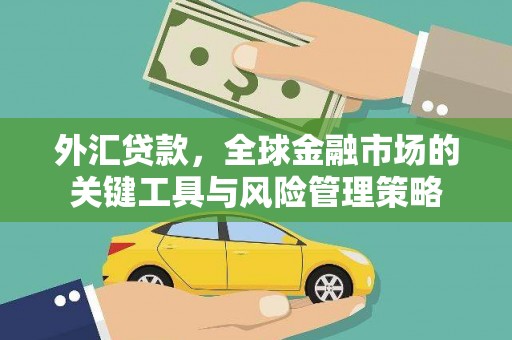 氹仔岛外汇贷款，全球金融市场的关键工具与风险管理策略