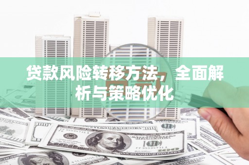 氹仔岛贷款风险转移方法，全面解析与策略优化