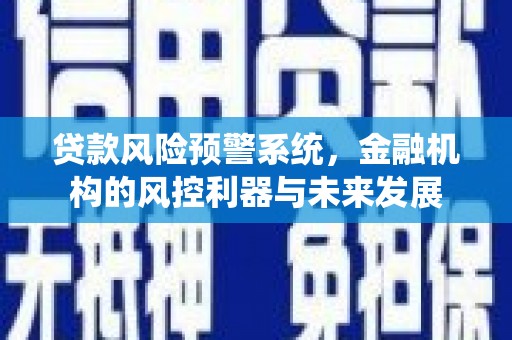 氹仔岛贷款风险预警系统，金融机构的风控利器与未来发展