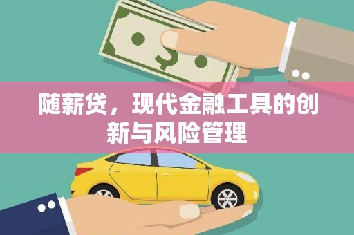 氹仔岛随薪贷，现代金融工具的创新与风险管理