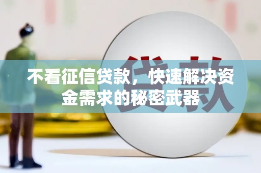 氹仔岛不看征信贷款，快速解决资金需求的秘密武器
