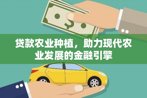 氹仔岛贷款农业种植，助力现代农业发展的金融引擎