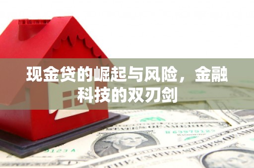 氹仔岛现金贷的崛起与风险，金融科技的双刃剑