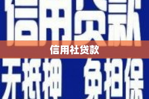 氹仔岛信用社贷款