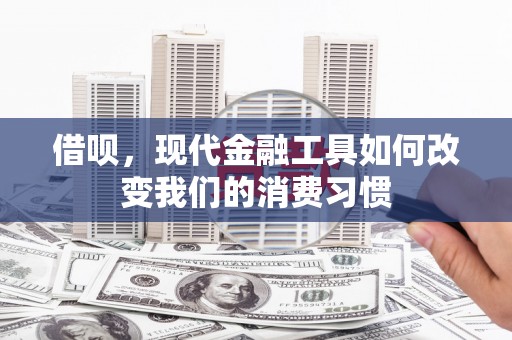 氹仔岛借呗，现代金融工具如何改变我们的消费习惯