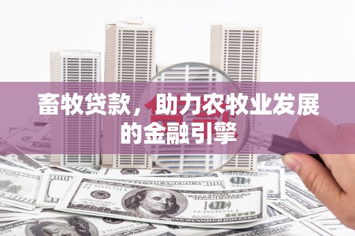 氹仔岛畜牧贷款，助力农牧业发展的金融引擎