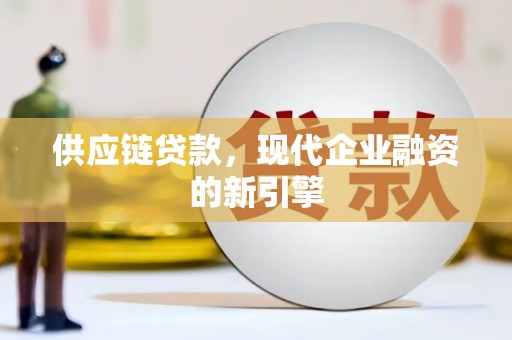氹仔岛供应链贷款，现代企业融资的新引擎