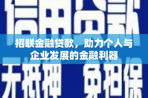 氹仔岛招联金融贷款，助力个人与企业发展的金融利器