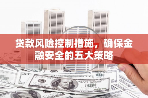 氹仔岛贷款风险控制措施，确保金融安全的五大策略