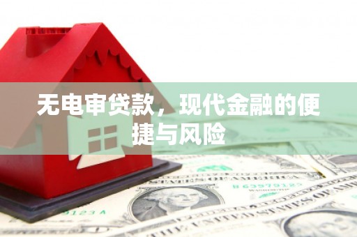 氹仔岛无电审贷款，现代金融的便捷与风险