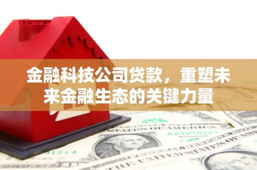 氹仔岛金融科技公司贷款，重塑未来金融生态的关键力量