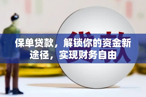 氹仔岛保单贷款，解锁你的资金新途径，实现财务自由