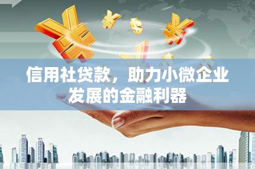 氹仔岛信用社贷款，助力小微企业发展的金融利器
