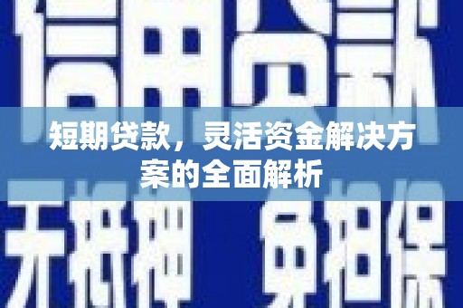 氹仔岛短期贷款，灵活资金解决方案的全面解析