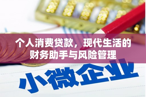 氹仔岛个人消费贷款，现代生活的财务助手与风险管理