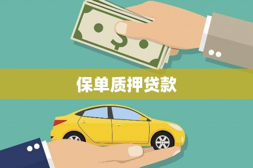 氹仔岛保单质押贷款