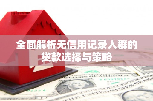 氹仔岛全面解析无信用记录人群的贷款选择与策略