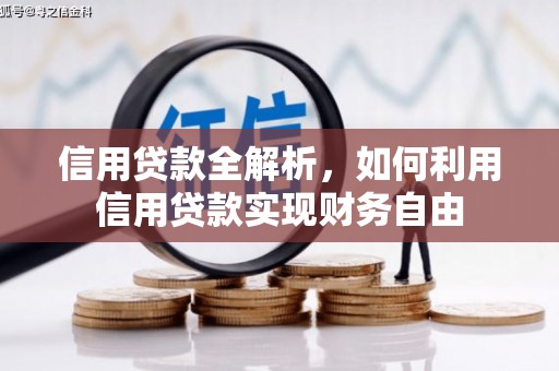 氹仔岛信用贷款全解析，如何利用信用贷款实现财务自由