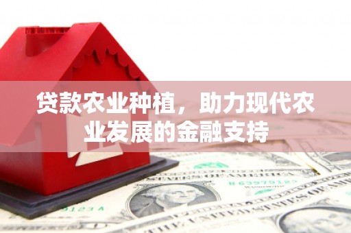 氹仔岛贷款农业种植，助力现代农业发展的金融支持
